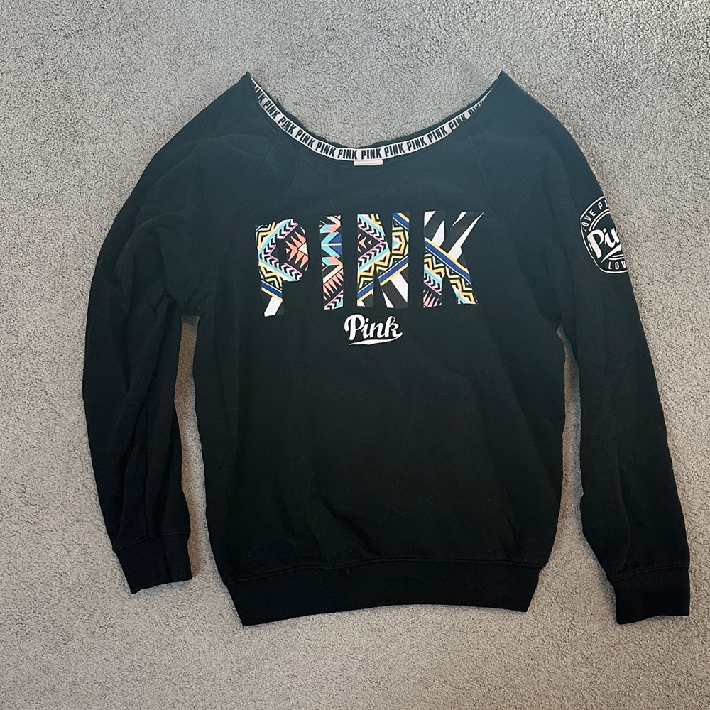 Black PINK by Victoria's Secret Off-Shoulder Sweatshirt